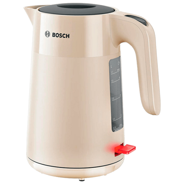 Ceainic electric Bosch TWK2M167 Beige 2400 W, 1.7l, Material interior: Plastic photo 1