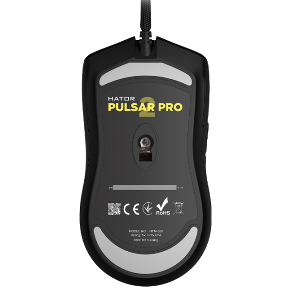 Mouse Hator Pulsar 2 PRO Black Cu fir / 16000 dpi photo 5