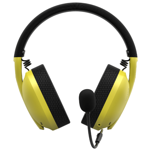 Căști Hator Hyperpunk 2 USB 7.1 Yellow Cu fir / Gaming / Over the ear photo 2