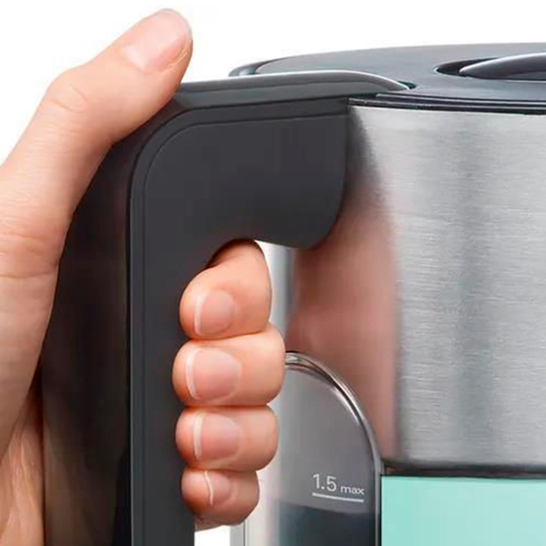Ceainic electric Bosch TWK8612P Turquoise 2400 W, 1.5 l, Material interior: Inox photo 8