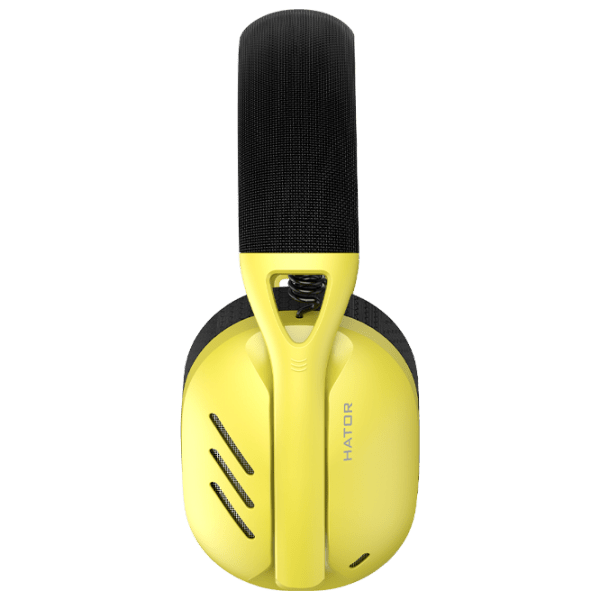 Căști Hator Hyperpunk 2 Tri-mode Yellow Fără fir + Cu fir / Gaming / Over the ear photo 4