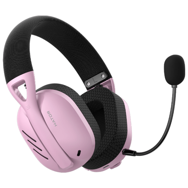 Căști Hator Hyperpunk 2 Tri-mode Lilac Fără fir / Gaming / Over the ear photo 1