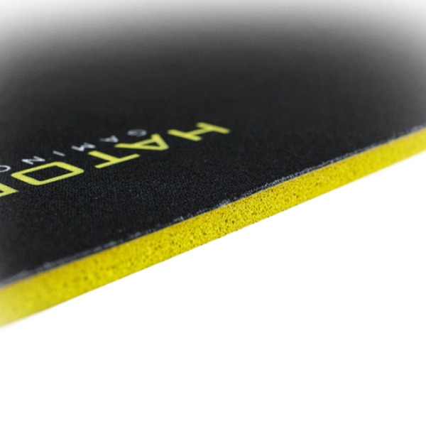 Covoraș pentru mouse Hator Tonn L Yellow Black 500 x 420 x 4 mm photo 4