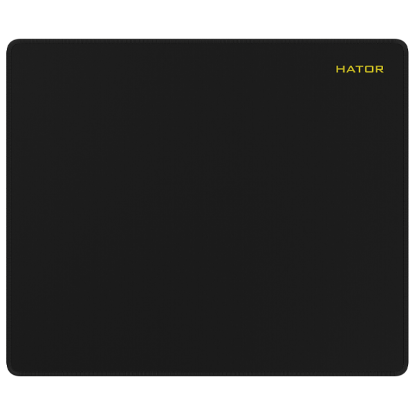 Covoraș pentru mouse Hator Tonn eSport L Yellow Black 500 x 420 x 4 mm photo 1