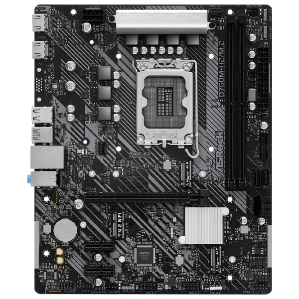 Материнская плата ASRock B760M-H2/ M.2 mATX  photo 5