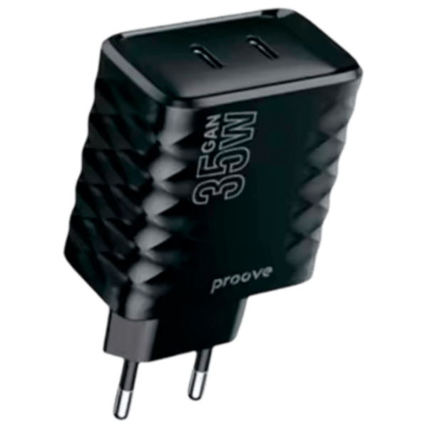 Сетевое зарядное устройство Proove Silicone Power (35 Вт) Черный  / Черный photo 1