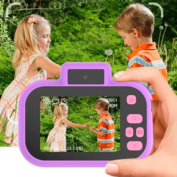 Cameră foto PRC Colorful H7 Purple Pentru copii, 3+ photo 6