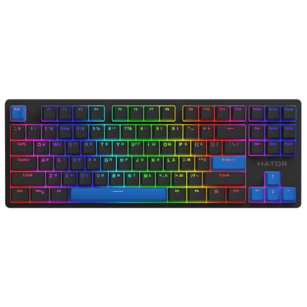 Accesorii pentru tastatură Hator Royal Blue PBT Blue Gaming, photo 2