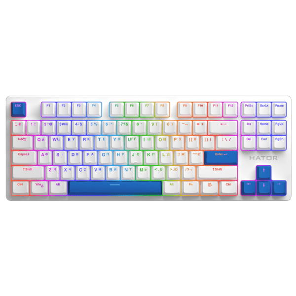 Accesorii pentru tastatură Hator Royal Blue PBT Blue Gaming, photo 3
