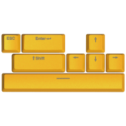 Accesorii pentru tastatură Hator Sunny Yellow PBT Yellow Gaming,