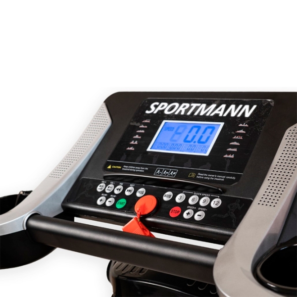 Bandă de alergat Sportmann BestRun Lite Black 100 kg, 14.8 km/ h photo 4
