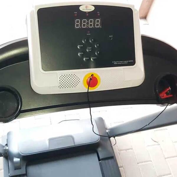 Bandă de alergat FitTronic D2000 Black 100 kg, 12 km/ h photo 3