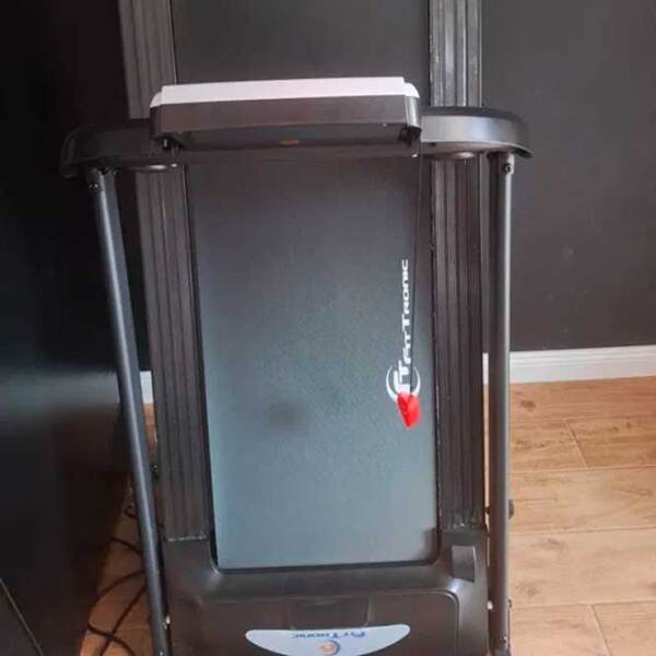 Bandă de alergat FitTronic D2000 Black 100 kg, 12 km/ h photo 4