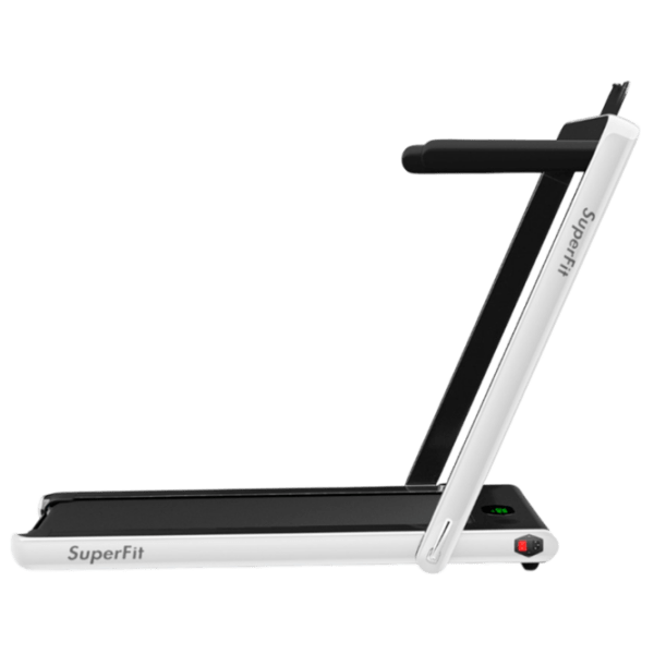 Беговая дорожка Costway SP37514DE-WH Белый 120 кг, 12 км/ч photo 1