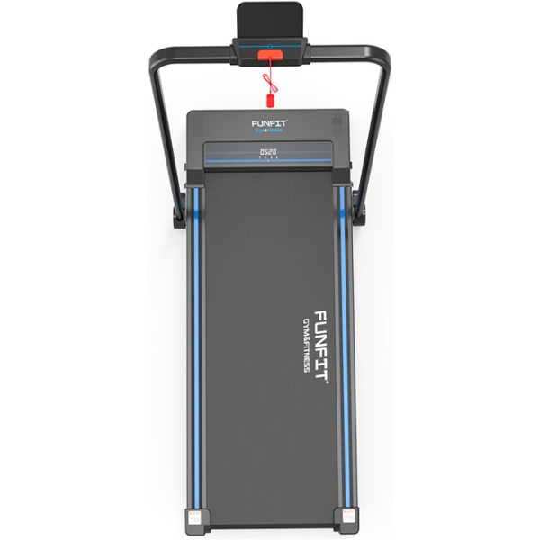 Bandă de alergat FunFit V1 (Black) Black 100 kg, 10 km/ h photo 5