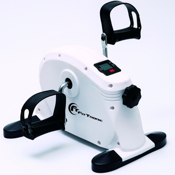 Bicicletă fitness FitTronic P1000W Black White , 100 kg photo 2
