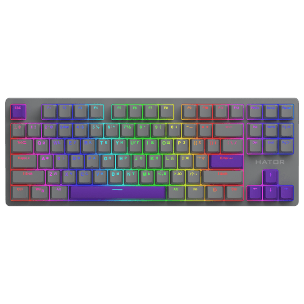 Клавиатура Hator Rockfall 2 Mecha TKL Autograph Edition Титан Игровой, Проводная photo 1