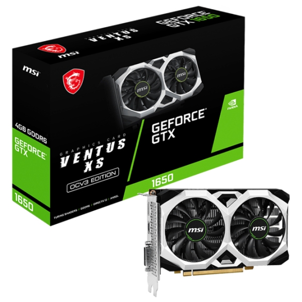 Видеокарта MSI GeForce GTX 1650 D6 VENTUS XS OCV3 4 ГБ PCI Express x16 3.0 photo 5