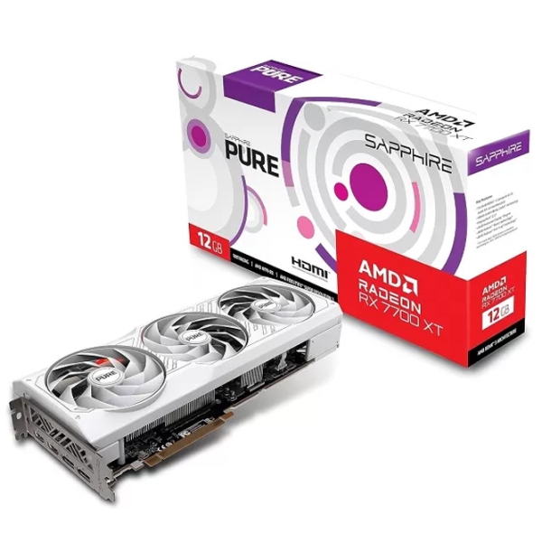 Placă video Sapphire PURE Radeon RX 7700 XT 12 GB PCI Express x16 4.0 photo 6