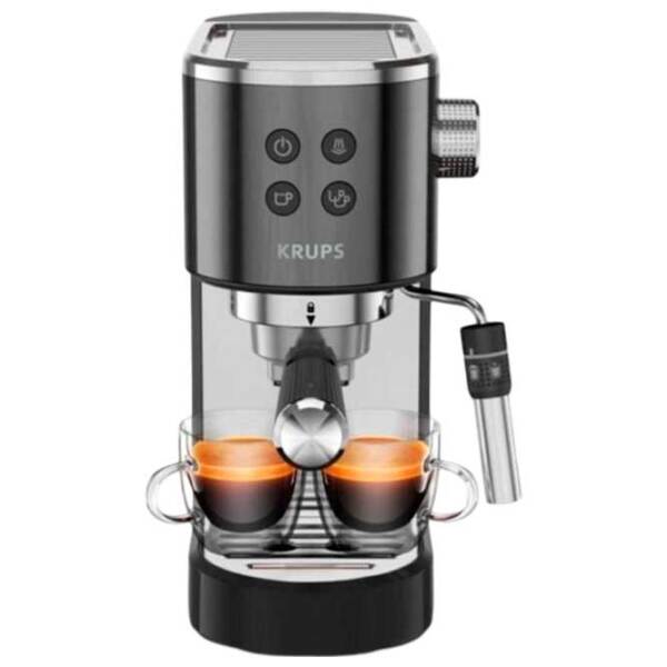 Кофемашина KRUPS XP444G10 Черный 1400 Вт, 1 л,  photo 2