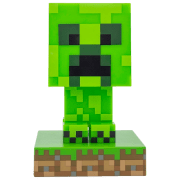 Lampă de masă fan Paladone Creeper Icon V2 Green Baterie