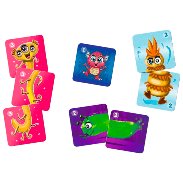 Настольная игра Trefl Game Classic & Plus Cute Monsters Развитие, 3+ photo 1