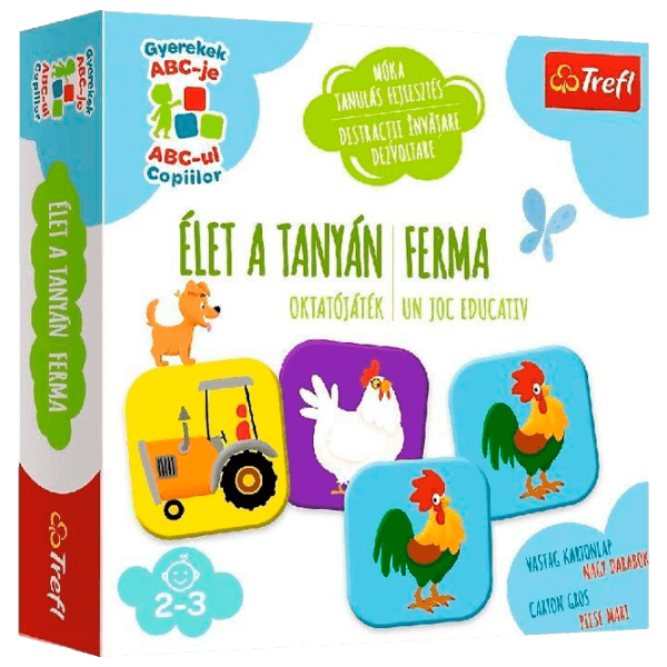 Настольная игра Trefl Game Farm ABC Развитие, 2+ photo 1
