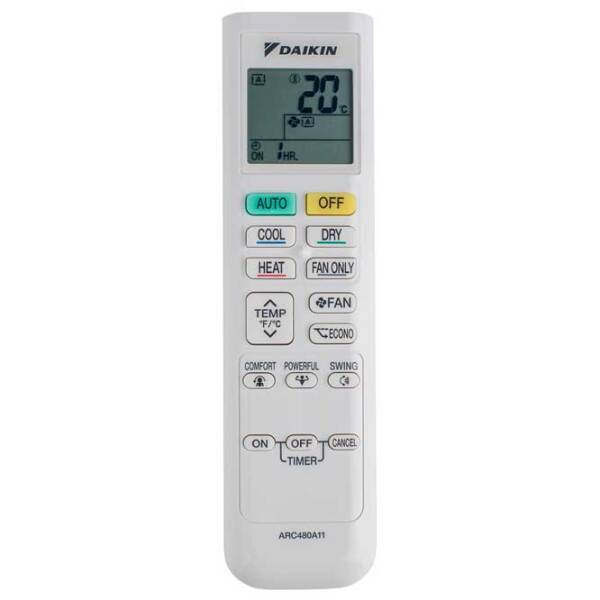 Aparat de aer condiționat Daikin FTXP35N9/RXP35N9 COMFORA White 35 m² | 12000 BTU | White photo 5