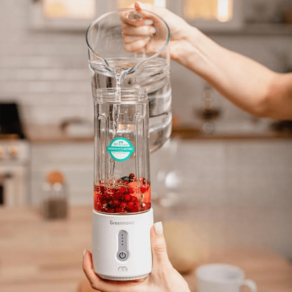 Blender portabil Greennovo 10189392 White  photo 5