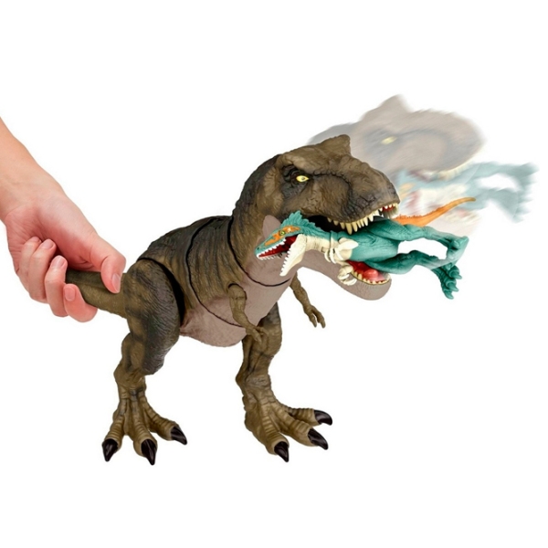 Figurină Mattel Jurassic World Tyrannosaurus Rex 4+ / Brown photo 4