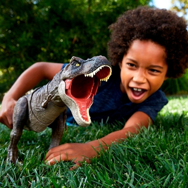 Figurină Mattel Jurassic World Tyrannosaurus Rex 4+ / Brown photo 8