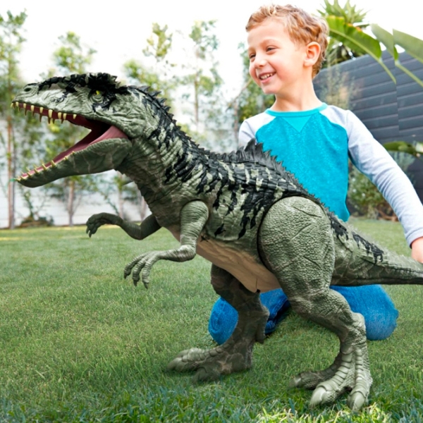 Figurină Mattel Jurassic World Super Colossal Giant 4+ / Green photo 5