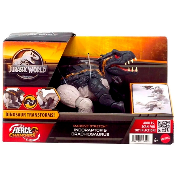 Figurină Mattel Jurassic World HPD33 6+ / Multicolor photo 1