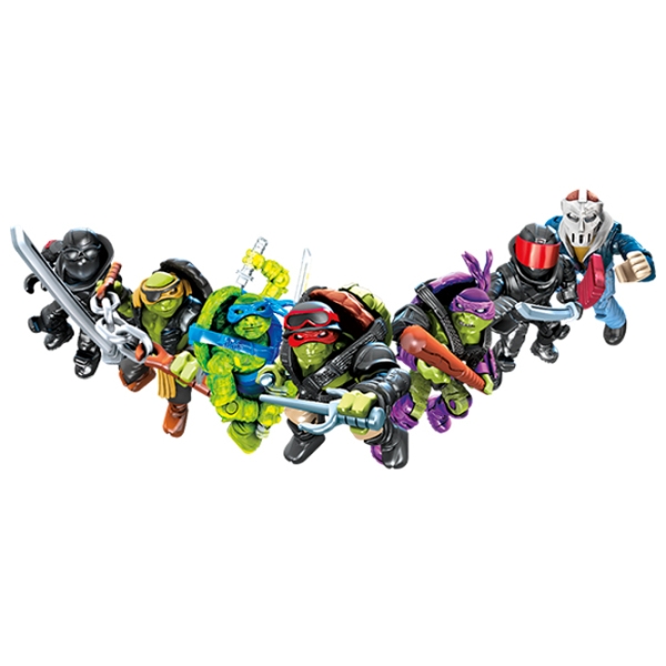 Figurină Mattel Ninja Turtles Mega Bloks 6+ / Multicolor photo 5