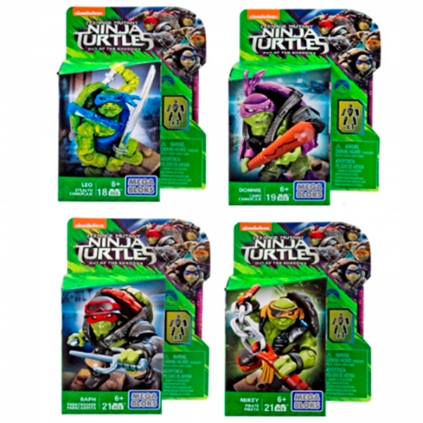 Figurină Mattel Ninja Turtles Mega Bloks 6+ / Multicolor photo 6