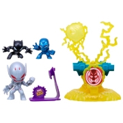 Figurină Hasbro Marvel MVL Stunt Squad Playset Villain Knockdown Ast 4+ / Multicolor