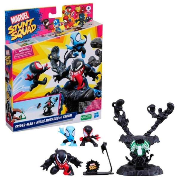 Figurină Hasbro Marvel MVL Stunt Squad Playset Villain Knockdown Ast 4+ / Multicolor photo 5