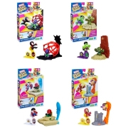 Фигурки Hasbro Marvel MVL Stunt Squad Playset Hero Vs Villain Ast 4+ / Разноцветный
