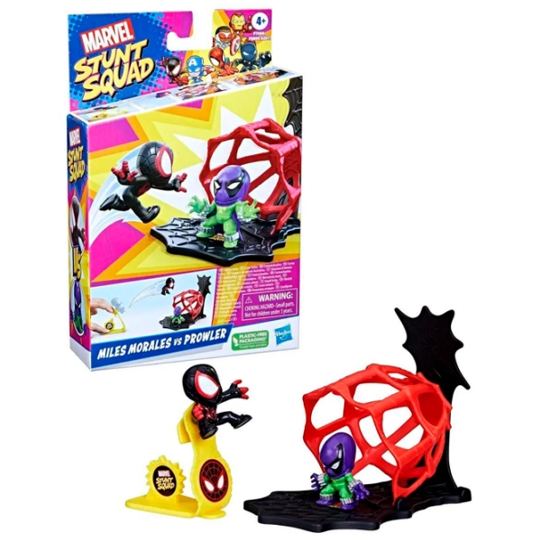 Фигурки Hasbro Marvel MVL Stunt Squad Playset Hero Vs Villain Ast 4+ / Разноцветный photo 4