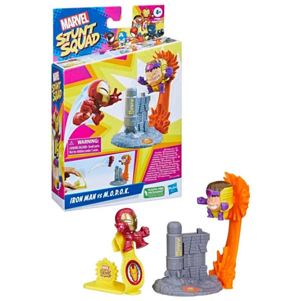 Фигурки Hasbro Marvel MVL Stunt Squad Playset Hero Vs Villain Ast 4+ / Разноцветный photo 6