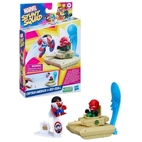 Фигурки Hasbro Marvel MVL Stunt Squad Playset Hero Vs Villain Ast 4+ / Разноцветный photo 7