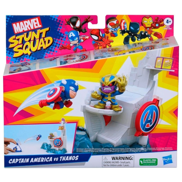 Фигурка Hasbro Marvel MVL Stunt Squad Figure Smashin Heroes 4+ / Разноцветный photo 2