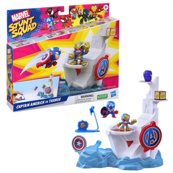 Фигурка Hasbro Marvel MVL Stunt Squad Figure Smashin Heroes 4+ / Разноцветный photo 3