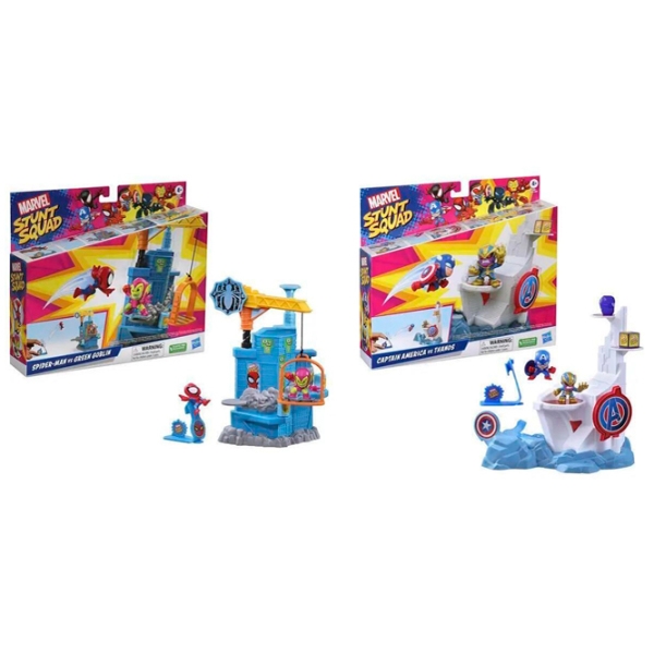 Фигурка Hasbro Marvel MVL Stunt Squad Figure Smashin Heroes 4+ / Разноцветный photo 5