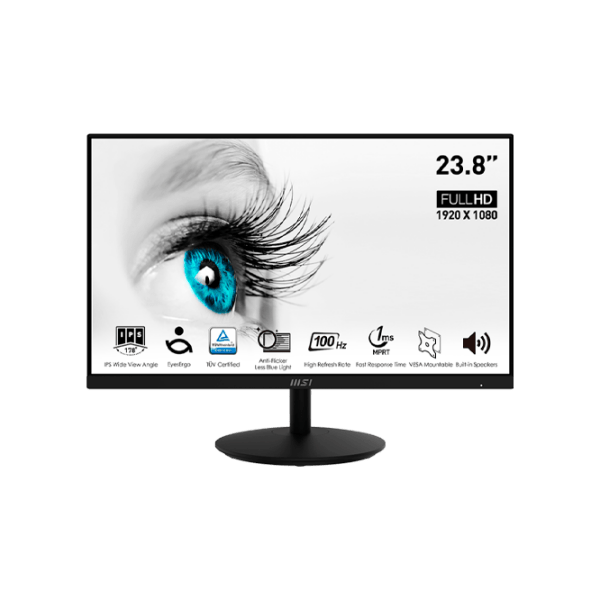 Монитор MSI PRO MP242A Черный 23.8" Full HD IPS WLED photo 1