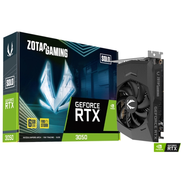 Placă video Zotac GeForce RTX 3050 GAMING Solo 6 GB PCI Express x8 4.0 photo 6