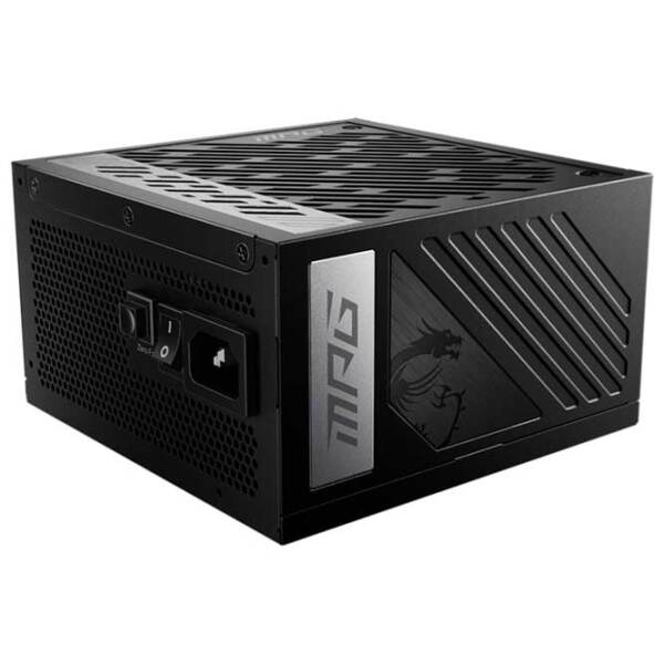 Sursă de alimentare MSI MPG A1000G PCIE5 1000 W Black  photo 3
