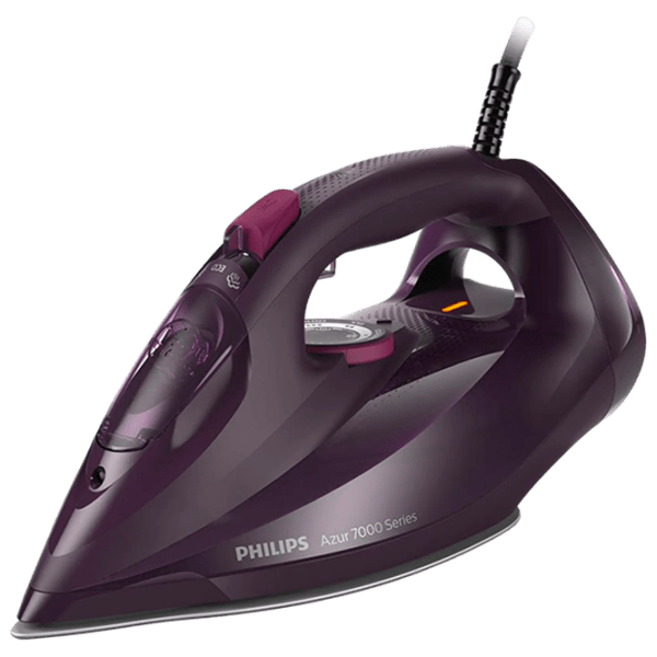 Fier de călcat Philips DST7061/30 Purple 3000 W, 55 g/min, 0.3 l, SteamGlide Elite photo 1