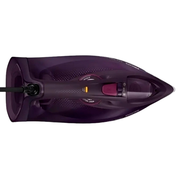 Fier de călcat Philips DST7061/30 Purple 3000 W, 55 g/min, 0.3 l, SteamGlide Elite photo 2