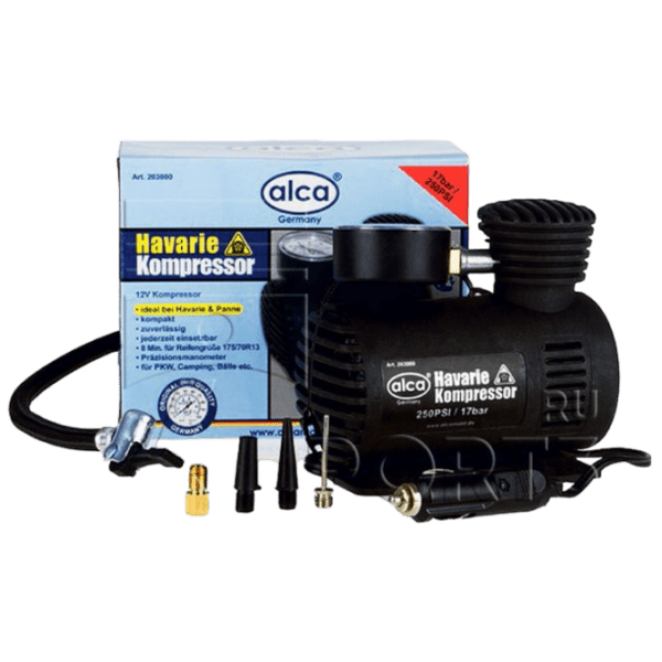 Compresor auto Alca Havarie Black 10 l/ min/ 17 bar photo 1